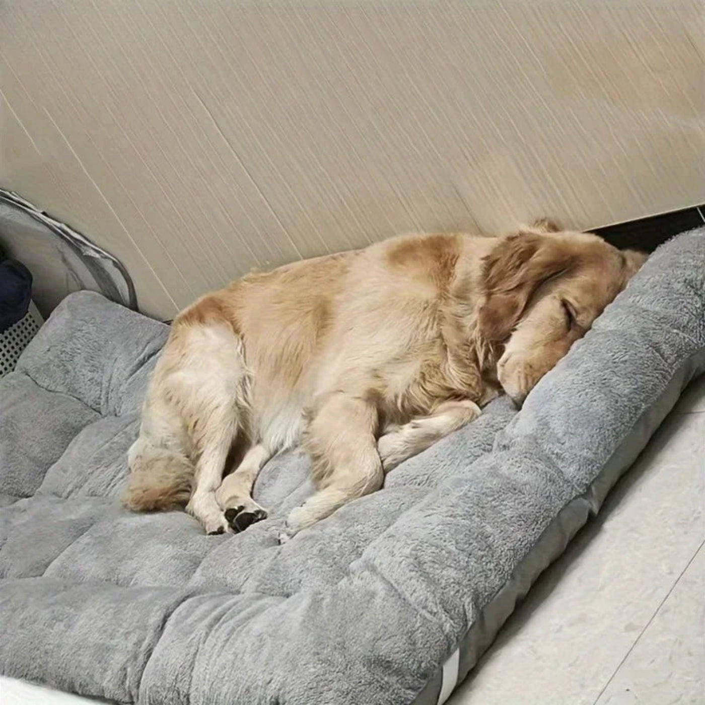 Premium Hundebett 120 × 60 cm – Flauschige Hundematte für große Hunde | Hund & Heim