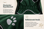 Hund & Heim Premium Fleece-Hundemantel – Warm, Winddicht & Wasserdicht