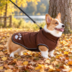 Hund & Heim Premium Fleece-Hundemantel – Warm, Winddicht & Wasserdicht