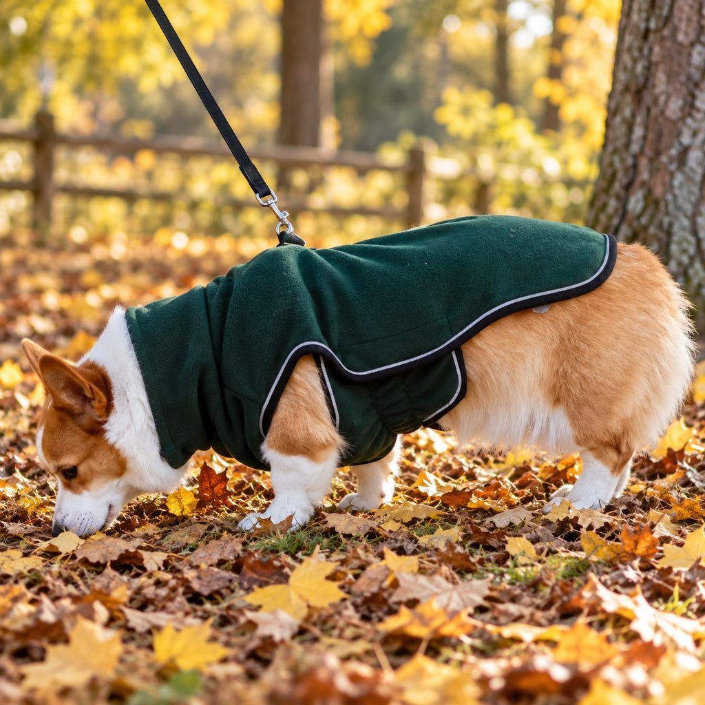 Hund & Heim Premium Fleece-Hundemantel – Warm, Winddicht & Wasserdicht
